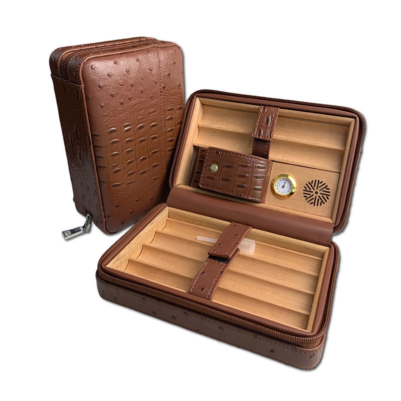 Home Fragrance Maple Walnut - Cedar Wood Cigar Humidor Box with