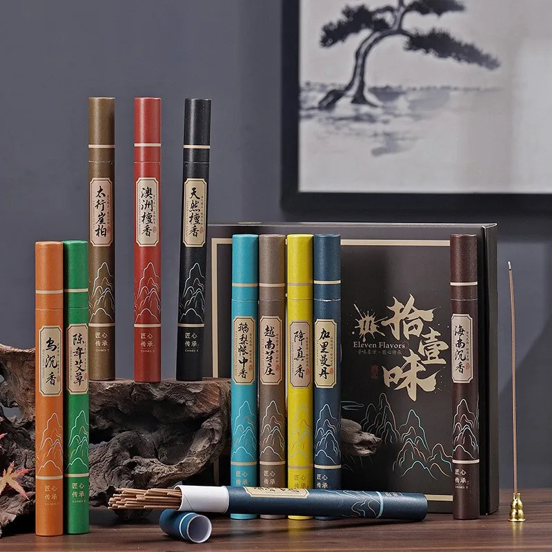 Home Fragrance Gift Box - FY Natural 40 Sticks Sandalwood Incense