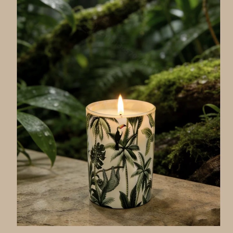 Home Fragrance Gift Box - Glass Jar Soy Wax Scented Candle