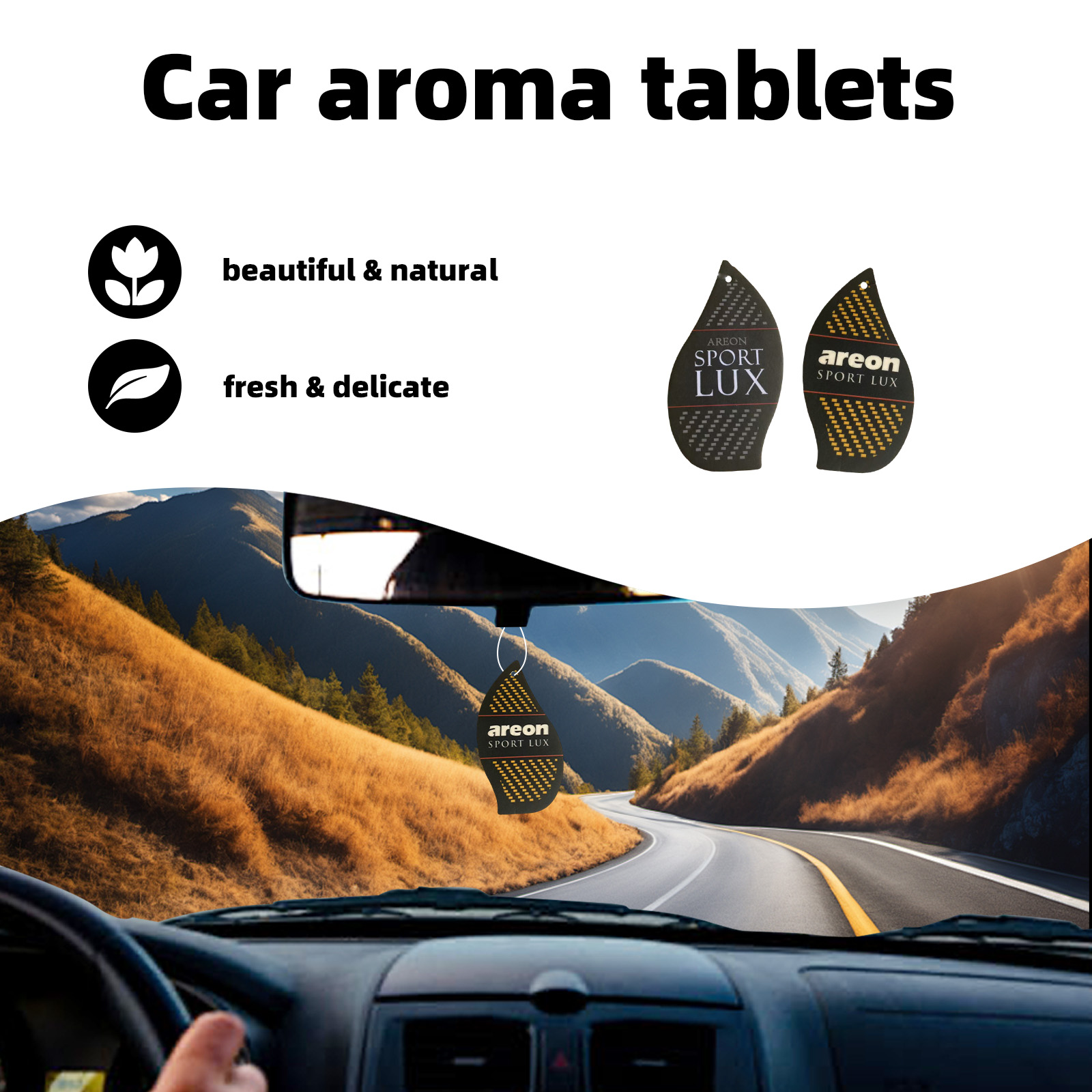 Gel Air Freshener - Areon Sport Lux Car Air Freshener