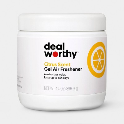 Gel Air Freshener - Solid Air Freshener Solid Citrus Scent