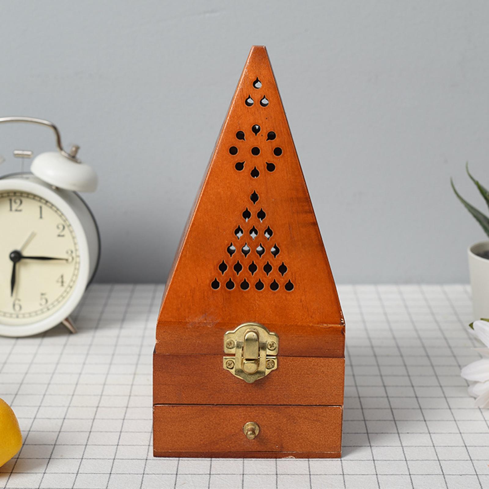 Wood Incense Cone Holders Hand - Home Fragrance Gift Box 评论和价格