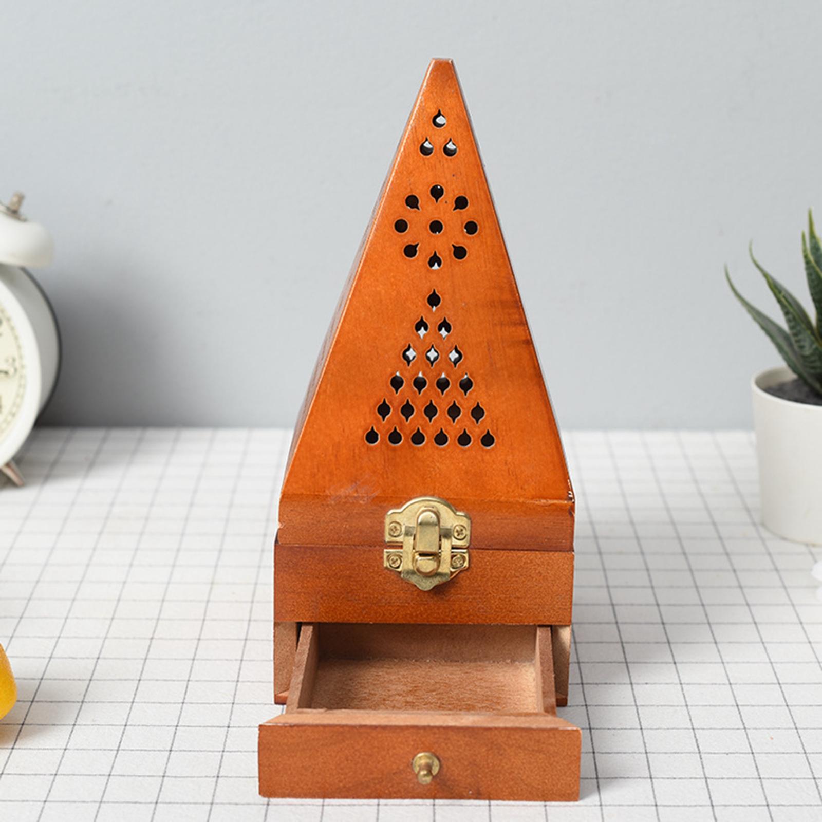 Wood Incense Cone Holders Hand - Home Fragrance Gift Box 评论和价格