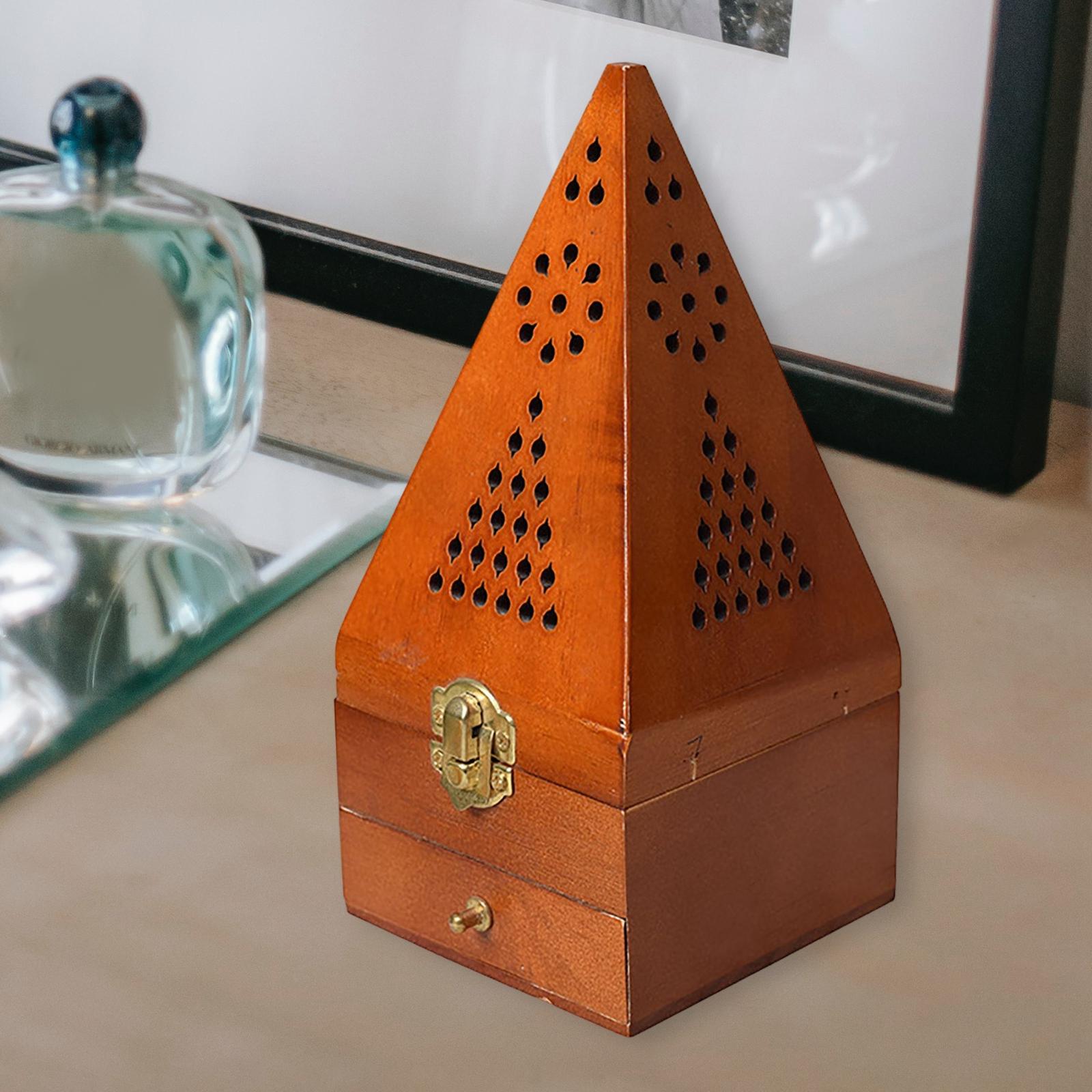 Wood Incense Cone Holders Hand - Home Fragrance Gift Box 评论和价格