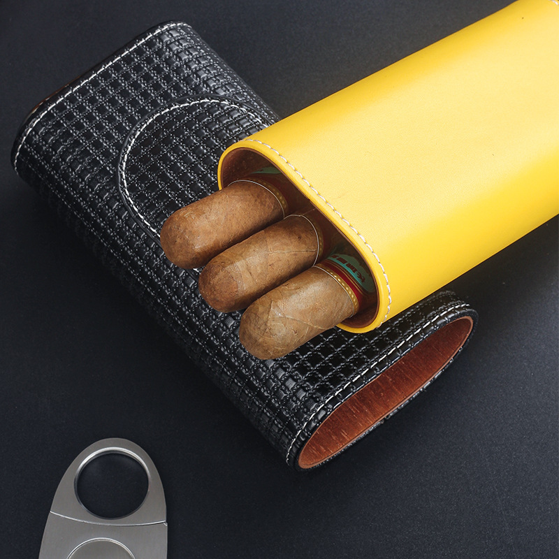 Portable Cigar Case Box Humido - Home Fragrance Maple Walnut 评论和价格
