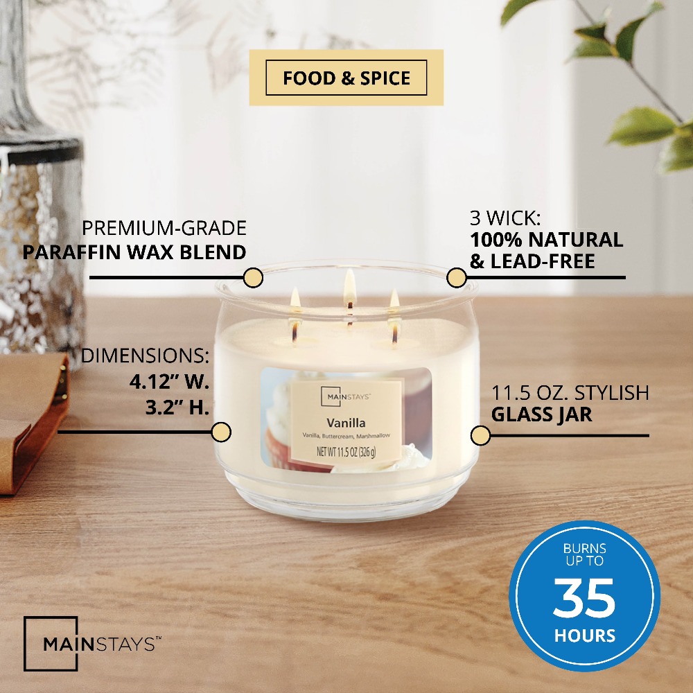 Vanilla Scented Glass Jar Cand - Home Fragrance Vanilla Scented Candle 评论和价格