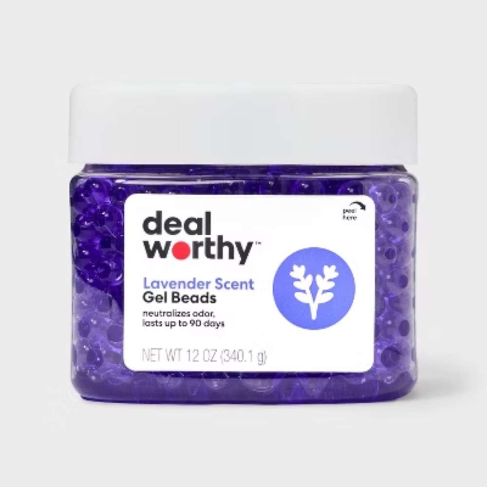 Scented Gel Beads - Lavender - - Gel Air Freshener 评论和价格