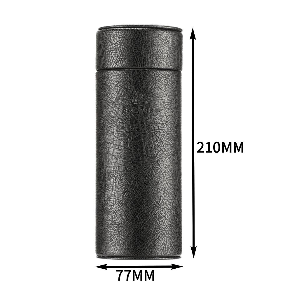 Leather Cigar Tube Jar Portabl - Home Fragrance Maple Walnut 评论和价格