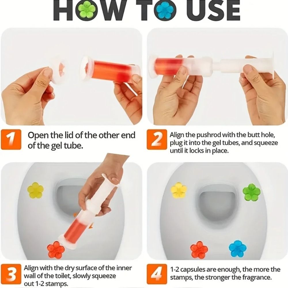 2024 Aroma Flower Toilet Clean - Gel Air Freshener 评论和价格