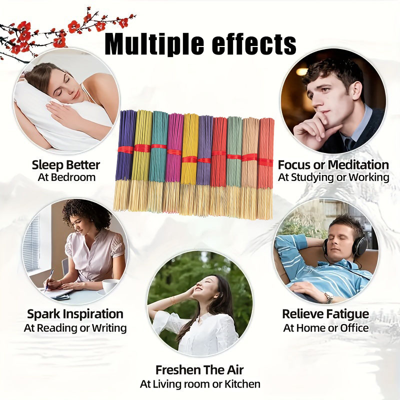7 Sets of 350/700 Incense Stic - Home Fragrance Vanilla 评论和价格