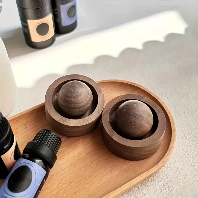 Wooden Ball Essential Oil Diff - Home Fragrance Janzen 评论和价格