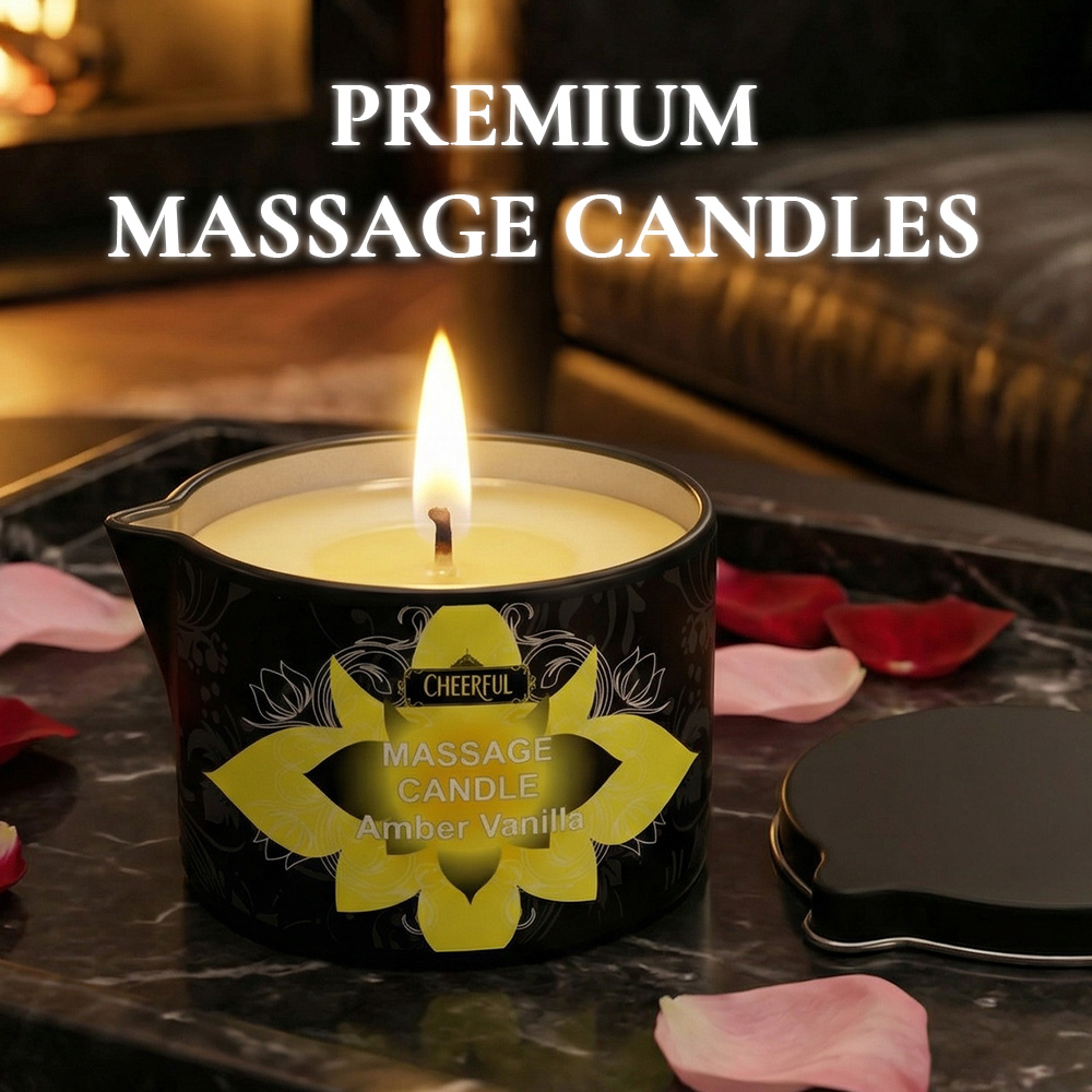 Amber Vanilla Massage Oil Cand - Home Fragrance Vanilla 评论和价格