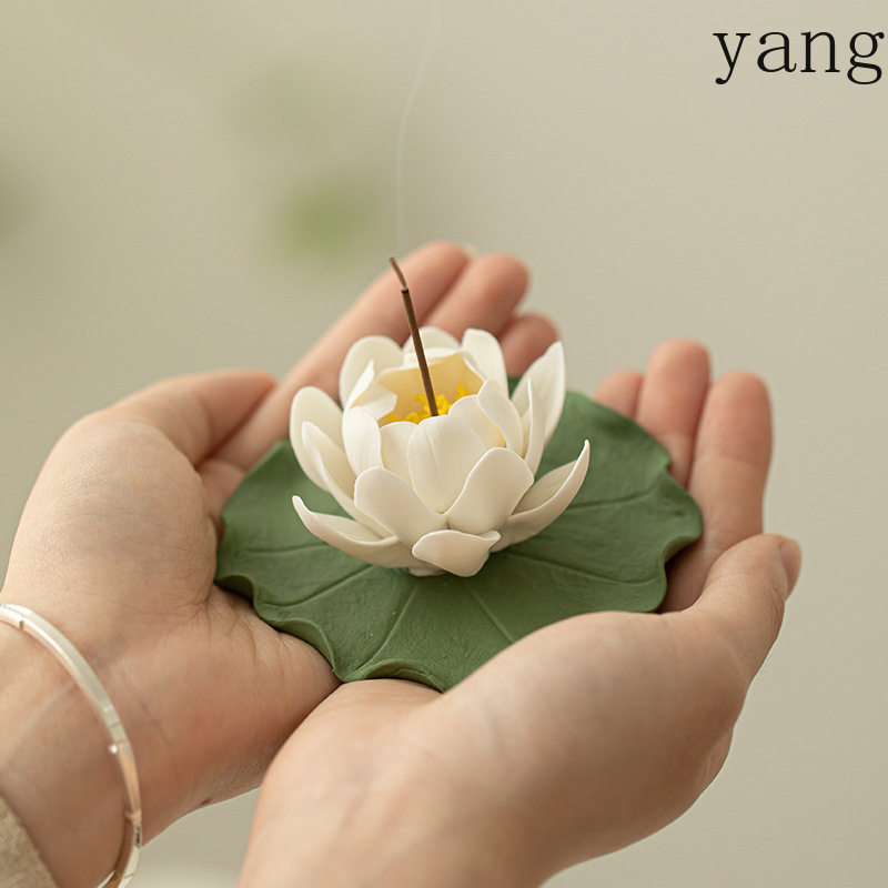 LH ceramic white lotus hand-pi - Home Fragrance White Lotus 评论和价格