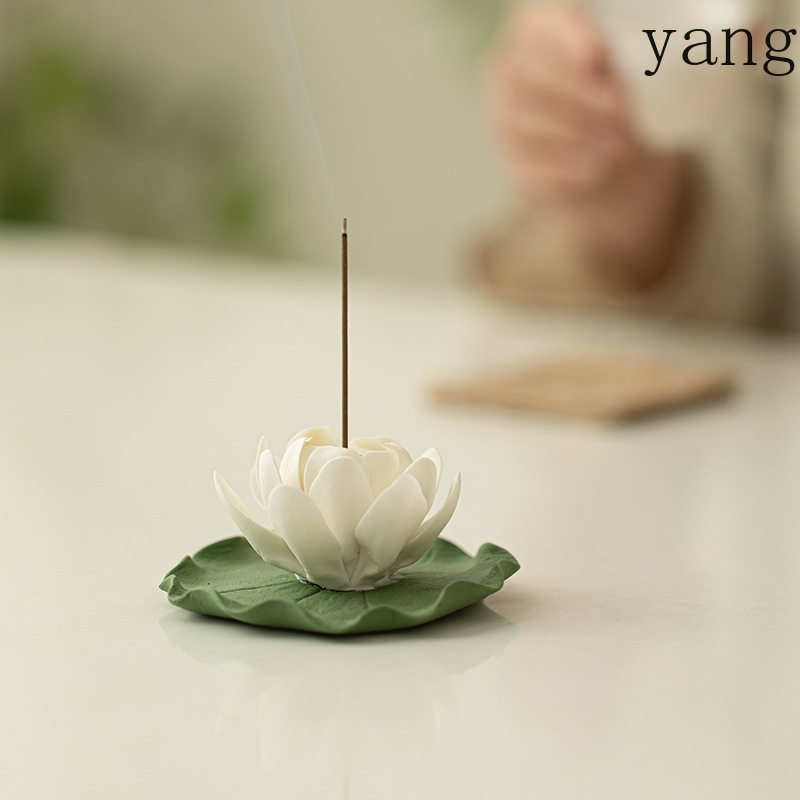 LH ceramic white lotus hand-pi - Home Fragrance White Lotus 评论和价格