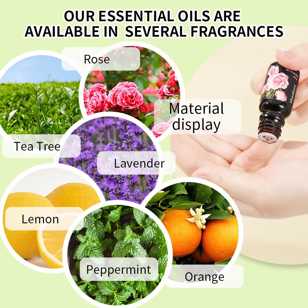 12 Flavors 10ml Essential Oils - Home Fragrance Vanilla 评论和价格