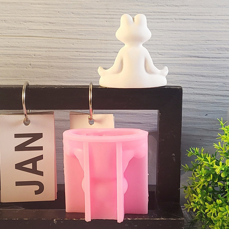 1 Piece, Yoga Frog Shape Fragr - Gel Air Freshener 评论和价格