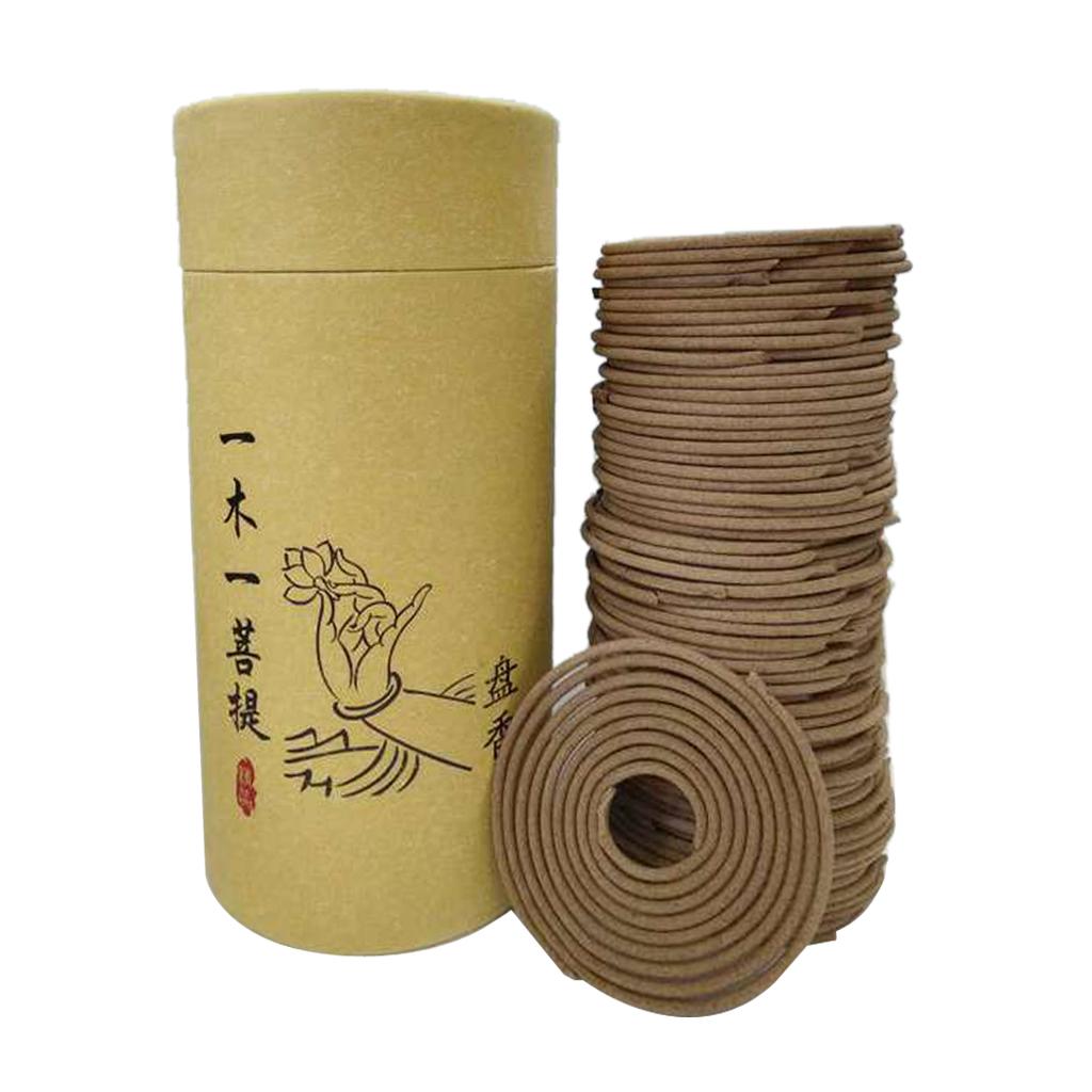 120X Natural Incense Coil Spir - Home Fragrance Gift Box 评论和价格