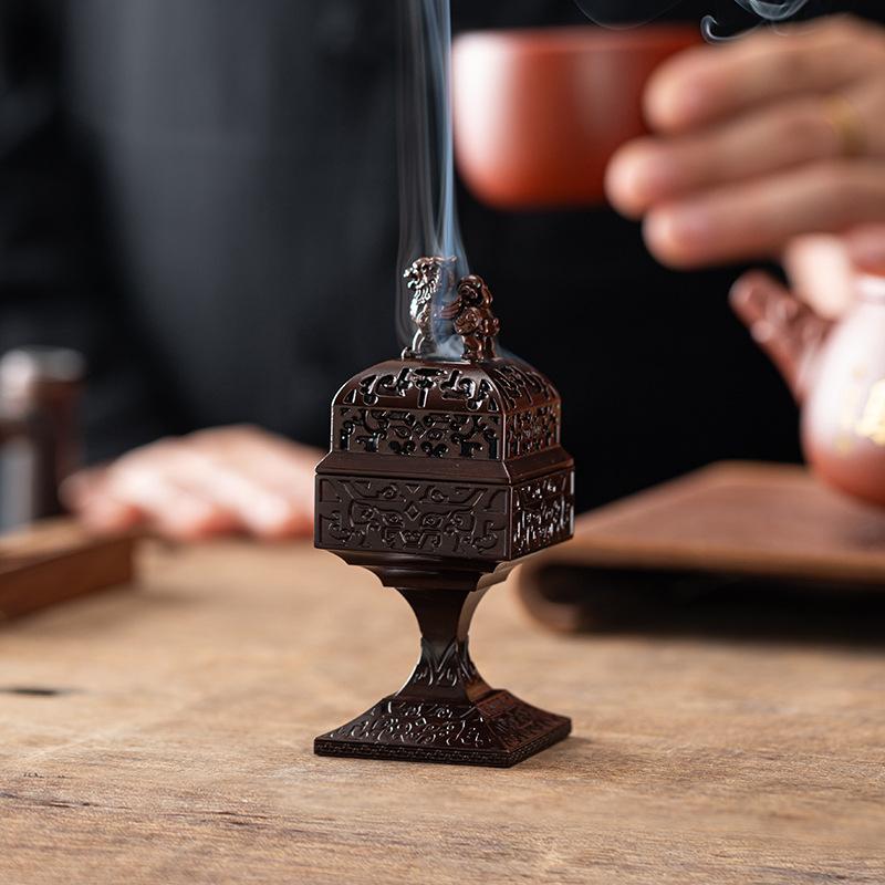 Vertical Incense Burner Alloy  - Home Fragrance Gift Box 评论和价格