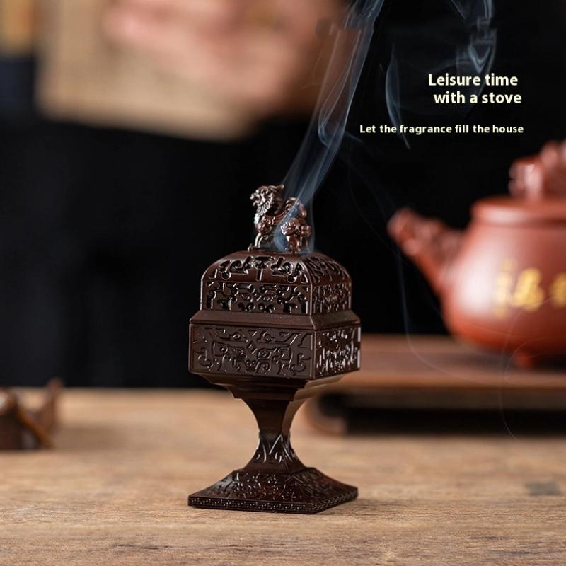 Vertical Incense Burner Alloy  - Home Fragrance Gift Box 评论和价格