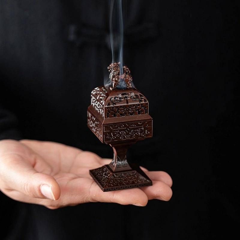 Vertical Incense Burner Alloy  - Home Fragrance Gift Box 评论和价格