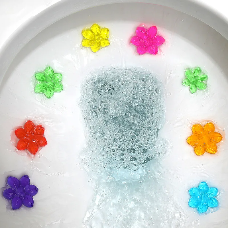 1/20pcs Flower Toilet Cleaner  - Gel Air Freshener 评论和价格