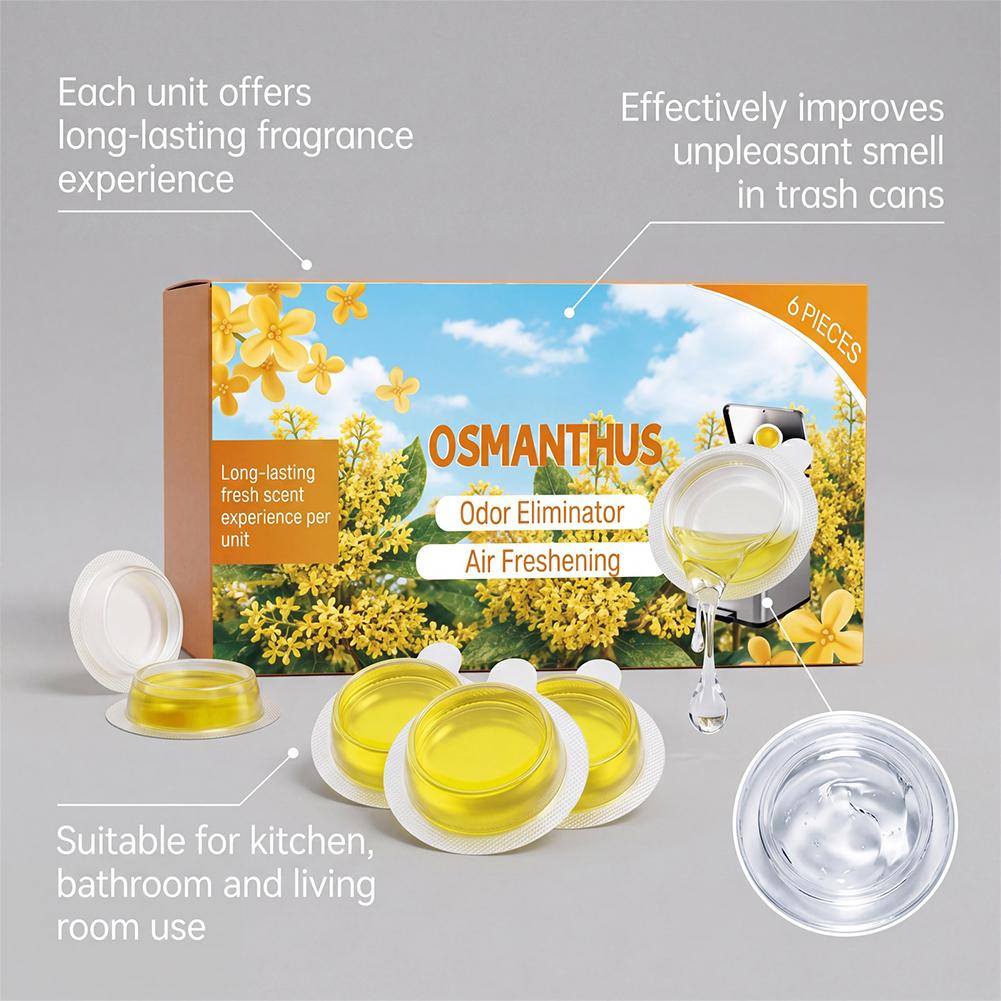 6 Pack Osmanthus Lavender Scen - Gel Air Freshener 评论和价格
